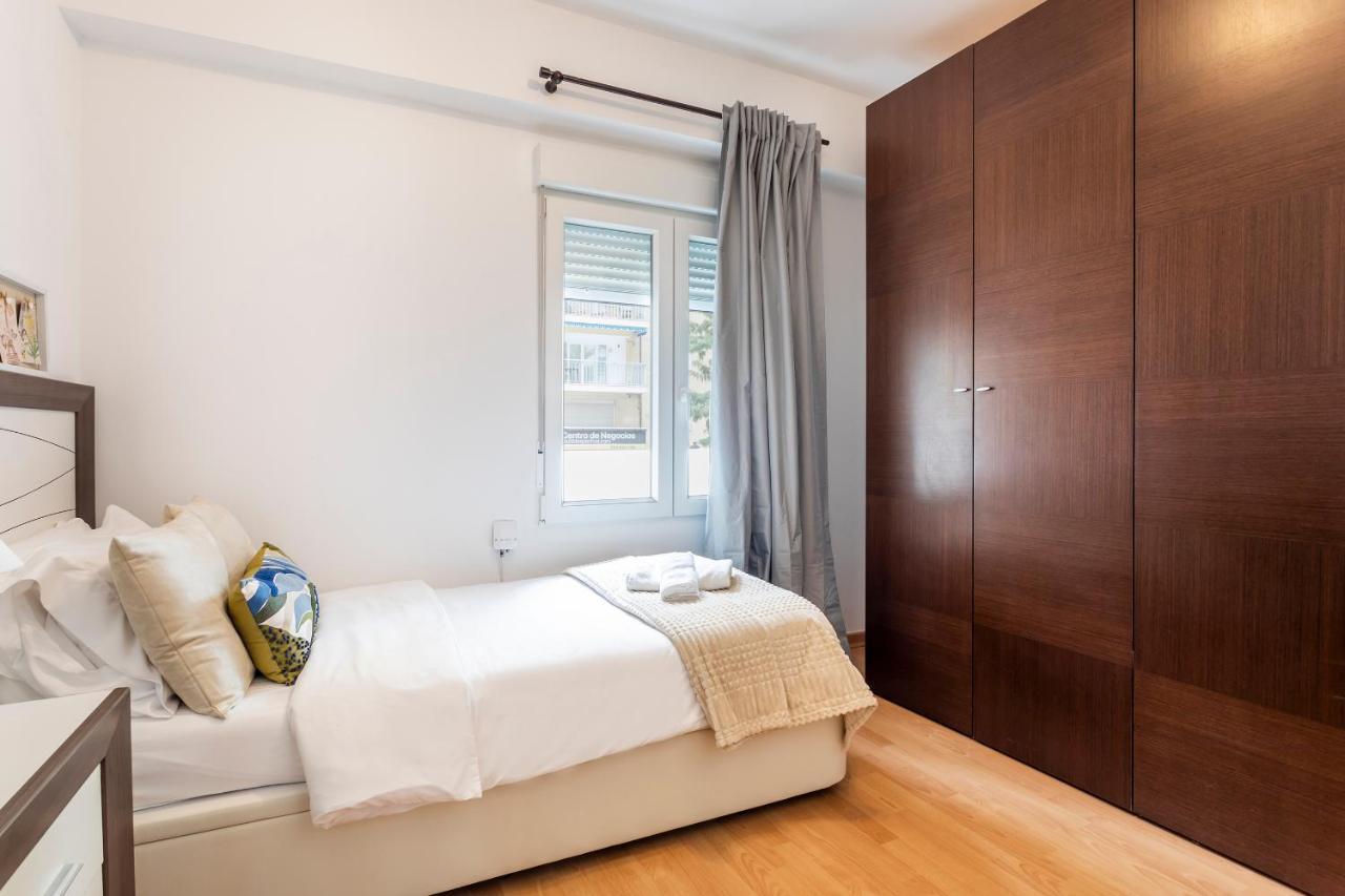 Ferienwohnung Precioso Piso Moderno: Terraza, A/C, Netflix, Wifi Valencia Exterior foto