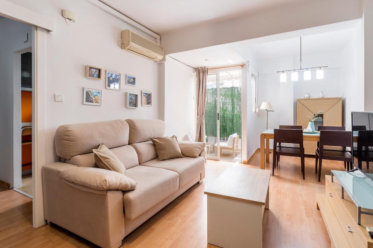 Ferienwohnung Precioso Piso Moderno: Terraza, A/C, Netflix, Wifi Valencia Exterior foto